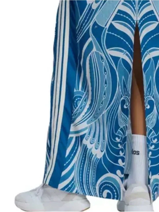 Adidas X Farm Rio Premium Dress blue and white L - Picture 2 of 6